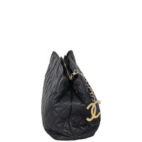 Chanel CC Zip Charm Quilted Tote