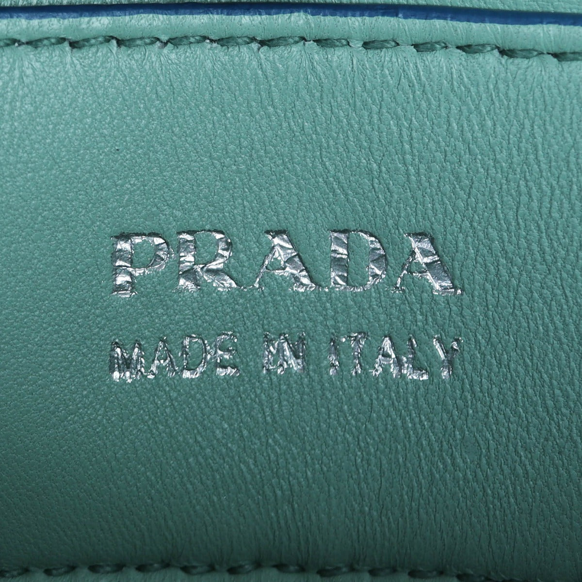 Prada Saffiano Cuir Double Bag Large Interior Stamp