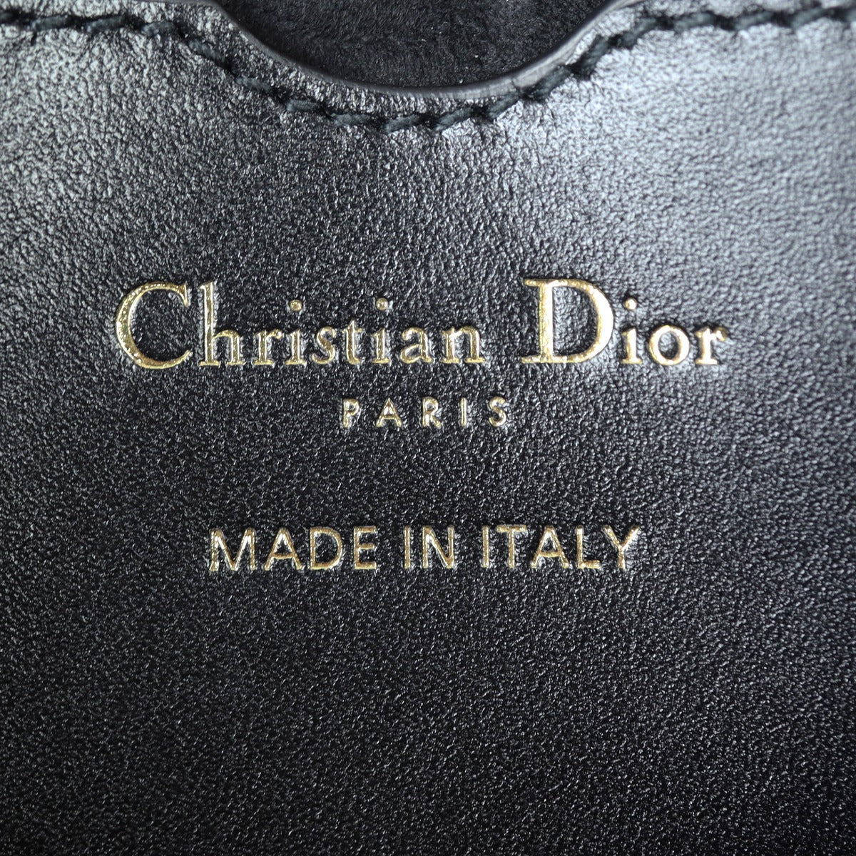 Dior Bobby East-West Bag Interior Stamp
