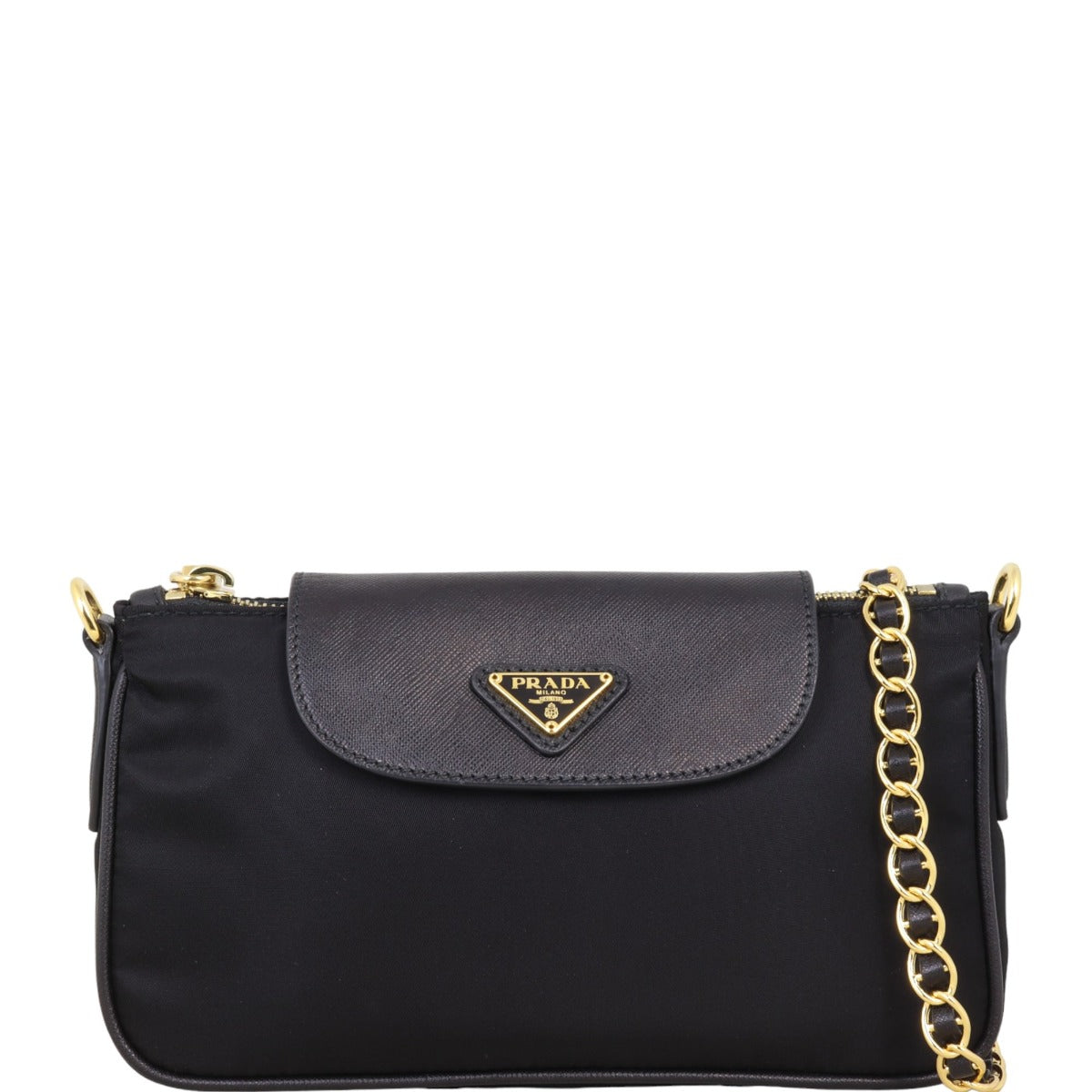 Prada Tessuto Saffiano Crossbody