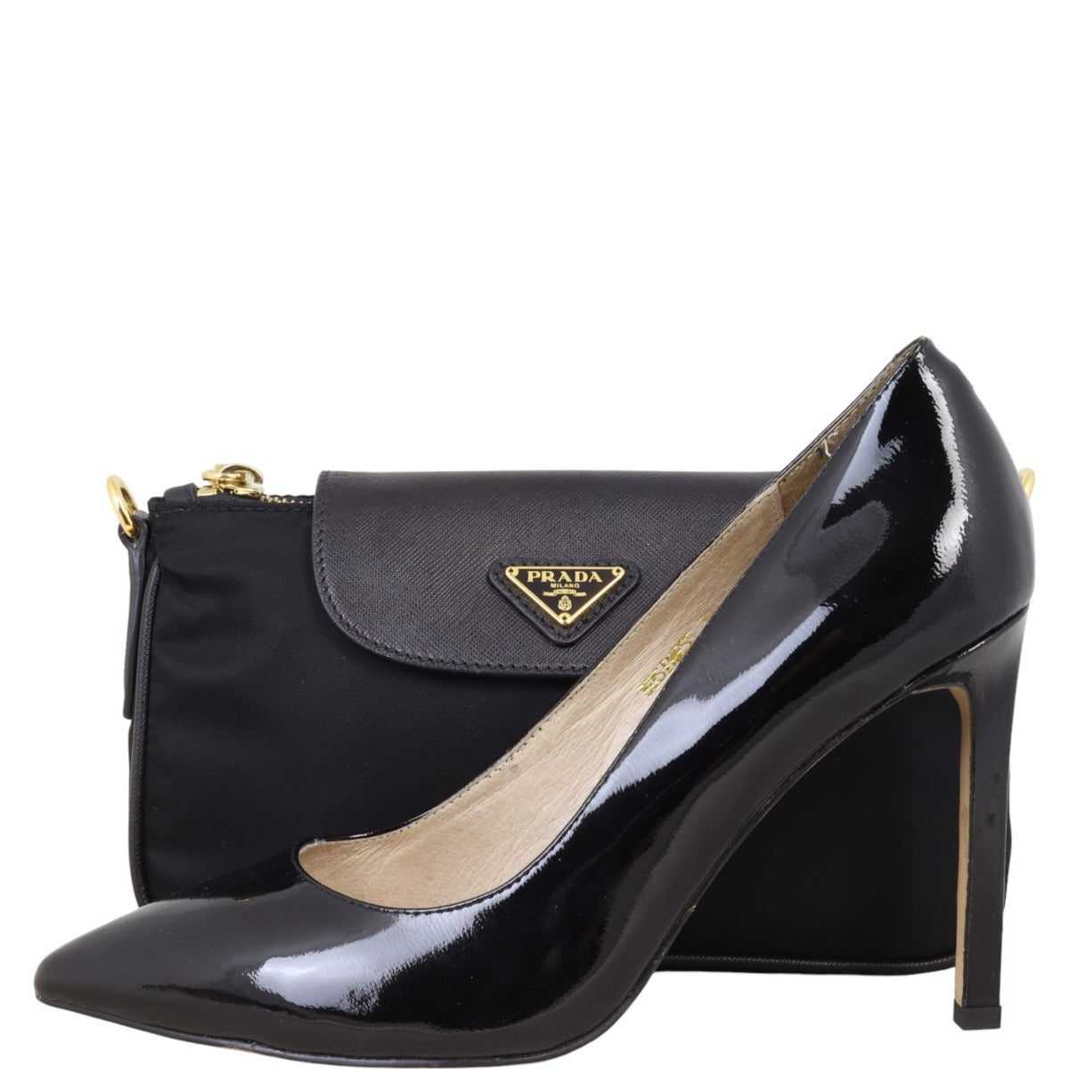 Prada Tessuto Saffiano Crossbody