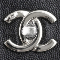 Chanel Large Shopping Bag Soft Caviar Logo