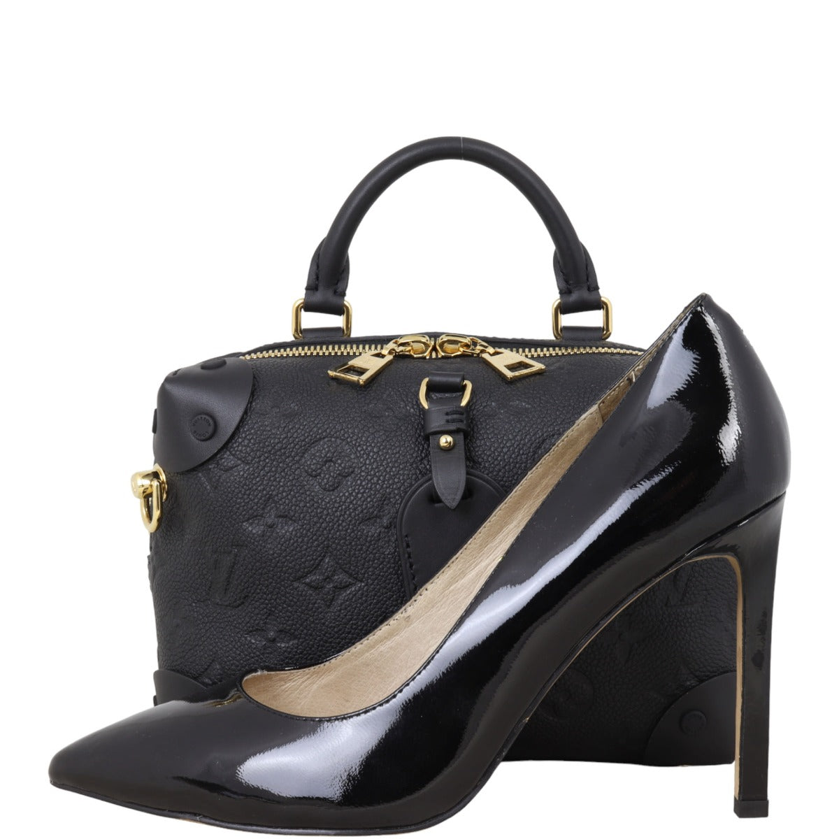 Louis Vuitton Petite Malle Souple Monogram Empreinte