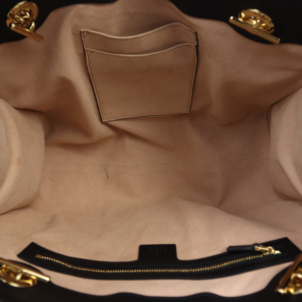 Gucci Guccissima Padlock Tote Medium