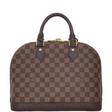 Louis Vuitton Alma PM Damier Ebene | Gold Hardware