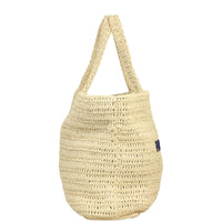 Saint Laurent Rive Gauche Raffia Tote