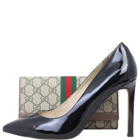 Gucci Ophidia GG Supreme Wallet on Chain