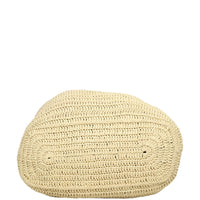 Saint Laurent Rive Gauche Raffia Tote