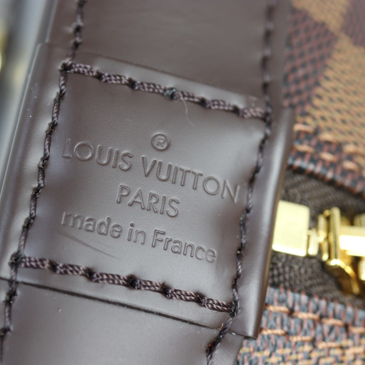 Louis Vuitton Alma PM Damier Ebene | Gold Hardware