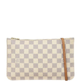 Louis Vuitton Neverfull Pochette Damier Azur