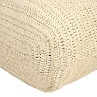 Saint Laurent Rive Gauche Raffia Tote