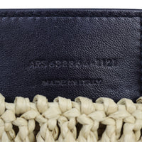 Saint Laurent Rive Gauche Raffia Tote