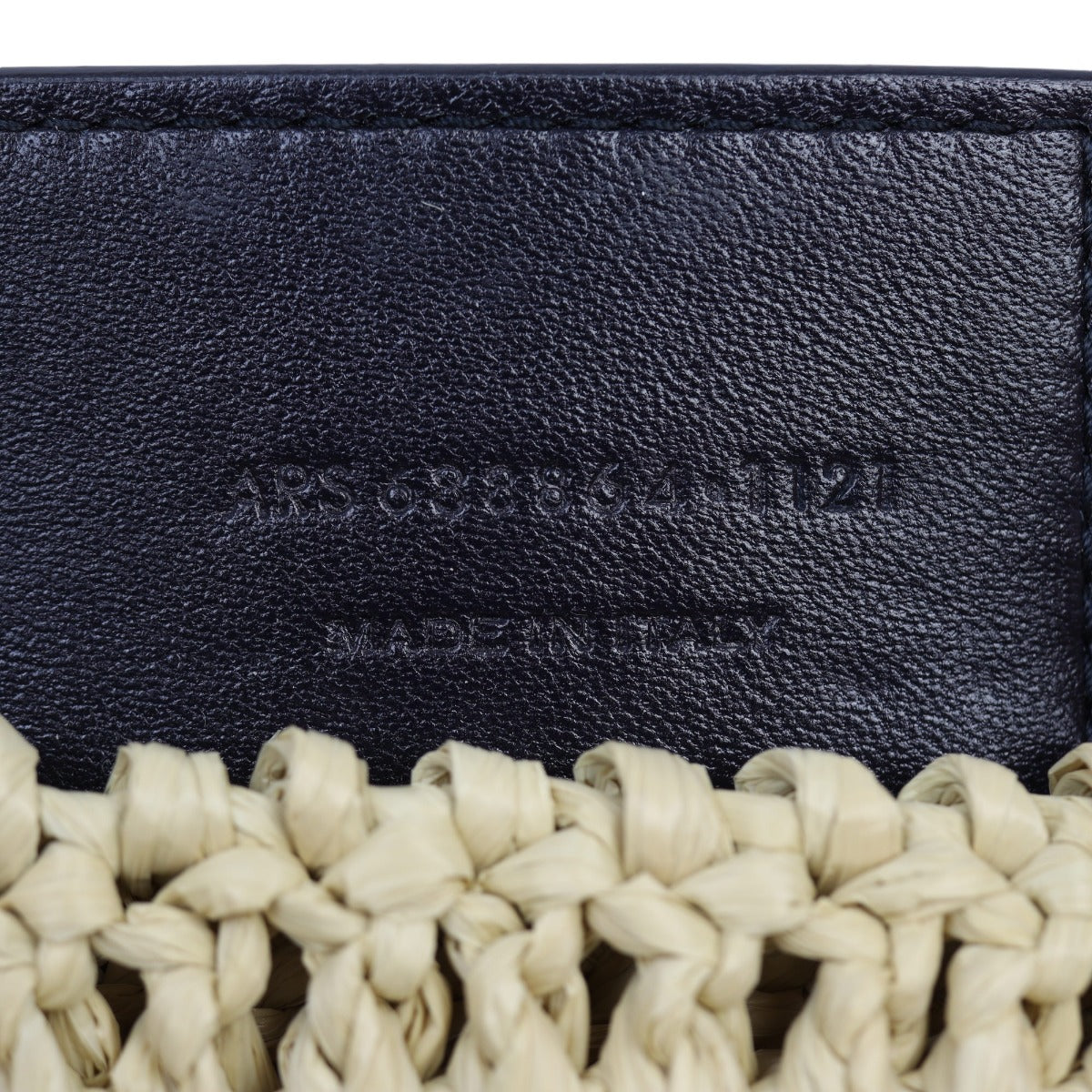 Saint Laurent Rive Gauche Raffia Tote