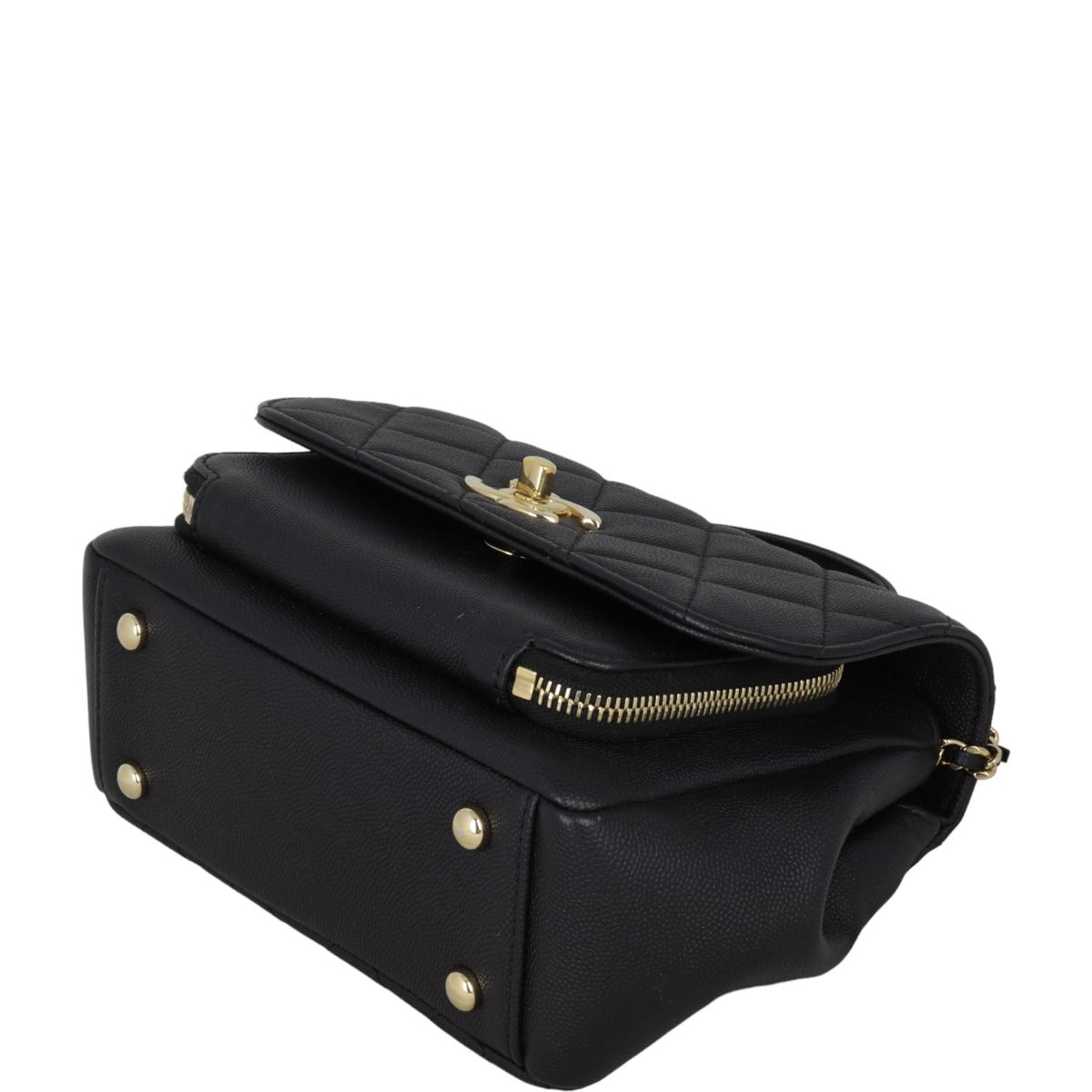 Chanel Business Affinity Small Flap Bag | Gold Hardware