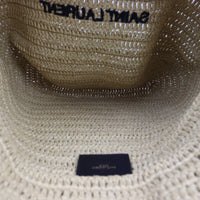Saint Laurent Rive Gauche Raffia Tote