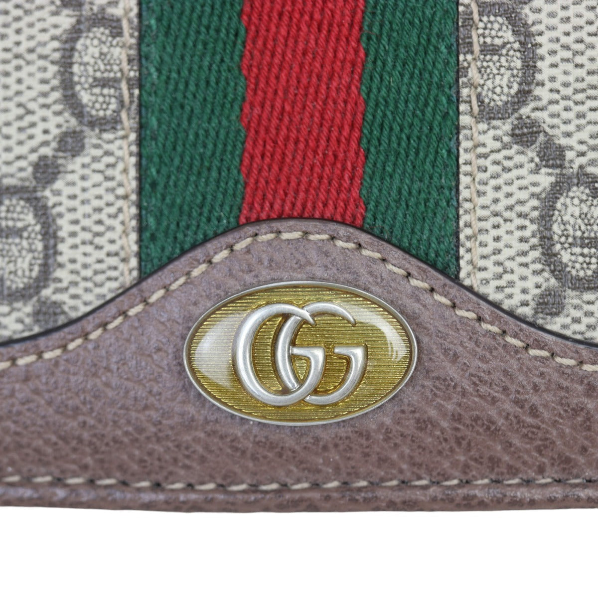 Gucci Ophidia GG Supreme Wallet on Chain