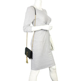 Saint Laurent Kate Tassel Chain Wallet