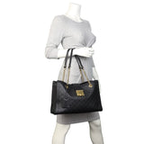 Gucci Guccissima Padlock Tote Medium