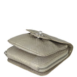 Chanel Python Flap Bag Extra Mini | Gold