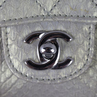 Chanel Python Flap Bag Extra Mini | Gold