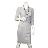 Chanel CC Beaded Long Necklace | Charcoal