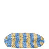 Prada Raffia Logo Tote Small