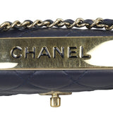 Chanel CC Trendy Wallet on Chain | Deep Navy Blue