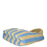 Prada Raffia Logo Tote Small