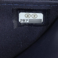 Chanel CC Trendy Wallet on Chain | Deep Navy Blue