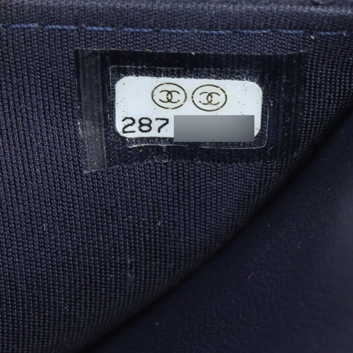 Chanel CC Trendy Wallet on Chain | Deep Navy Blue