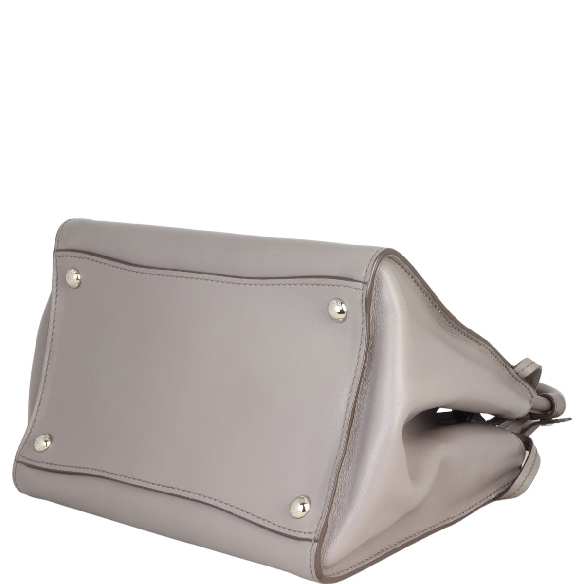 Prada Tassel Twin Pocket Calfskin Tote Small