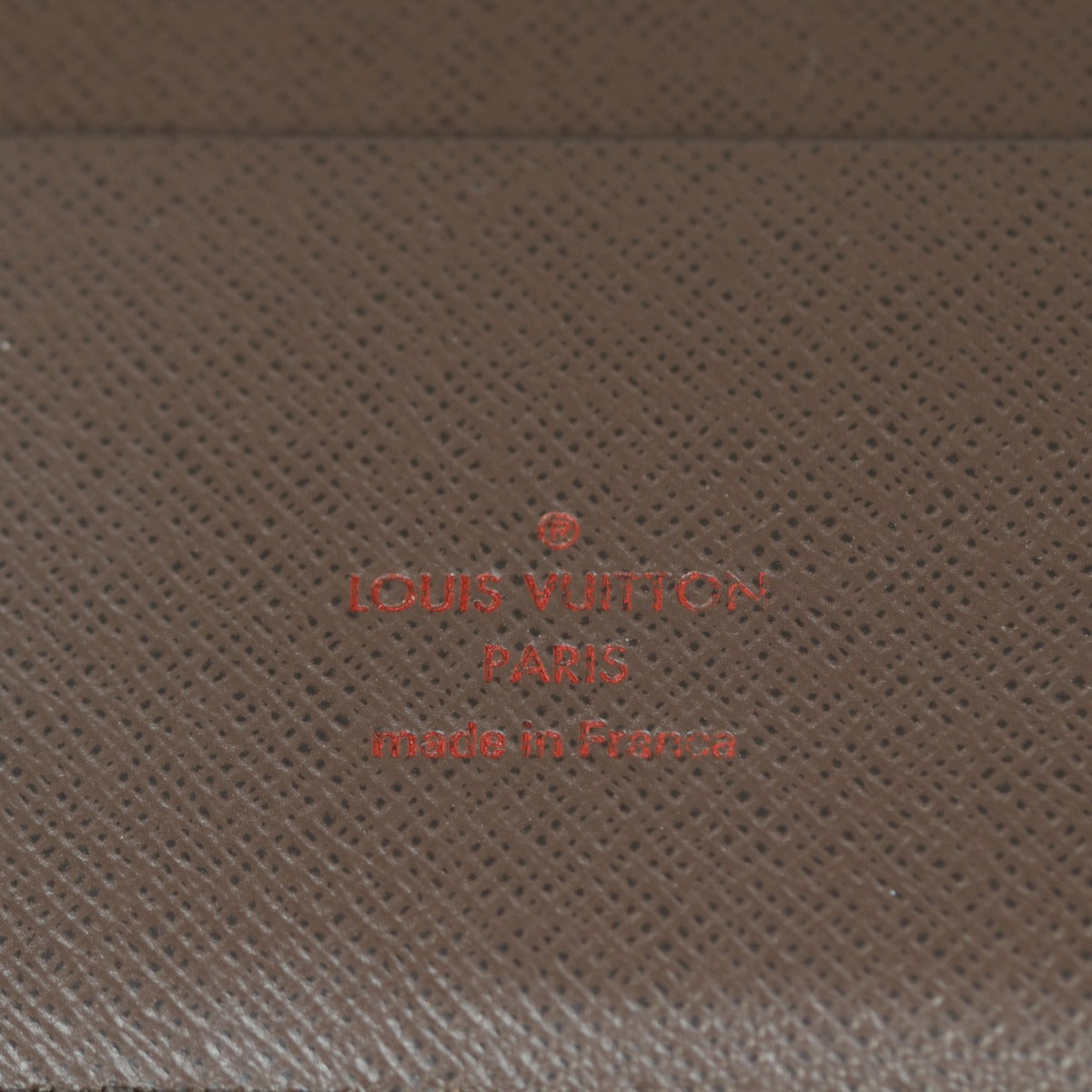 Louis Vuitton Large Ring Agenda Cover Damier Ebene