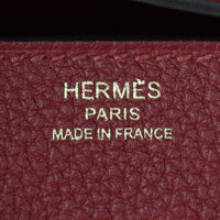 Hermes Birkin 25 Togo Interior Stamp