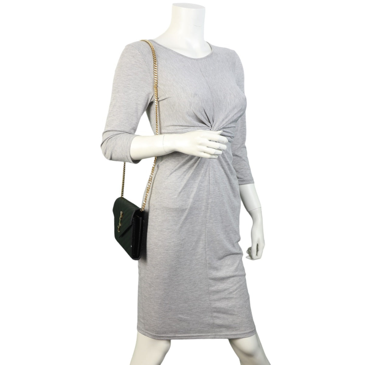 Saint Laurent Cassandre Chain Wallet