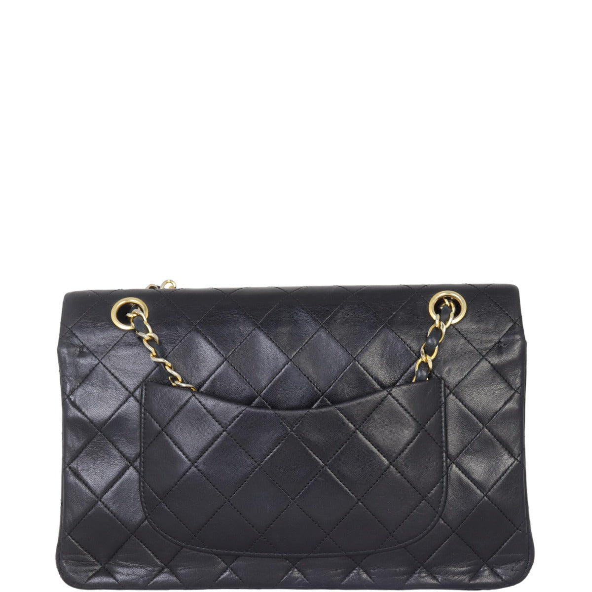 Chanel Classic Double Flap Medium | Black Vintage Lambskin
