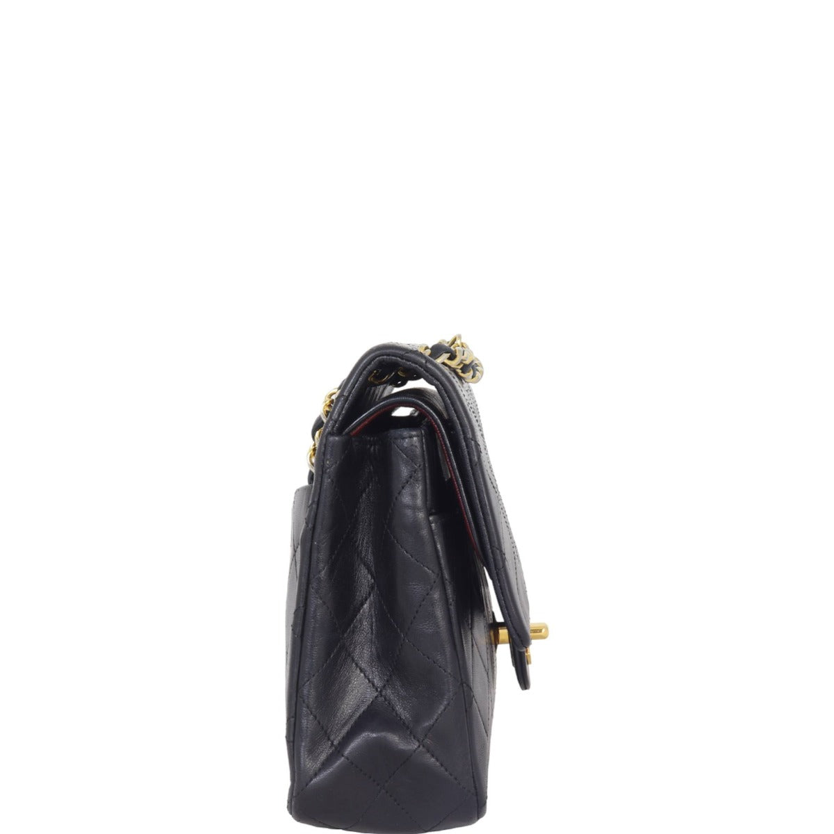 Chanel Classic Double Flap Medium | Black Vintage Lambskin