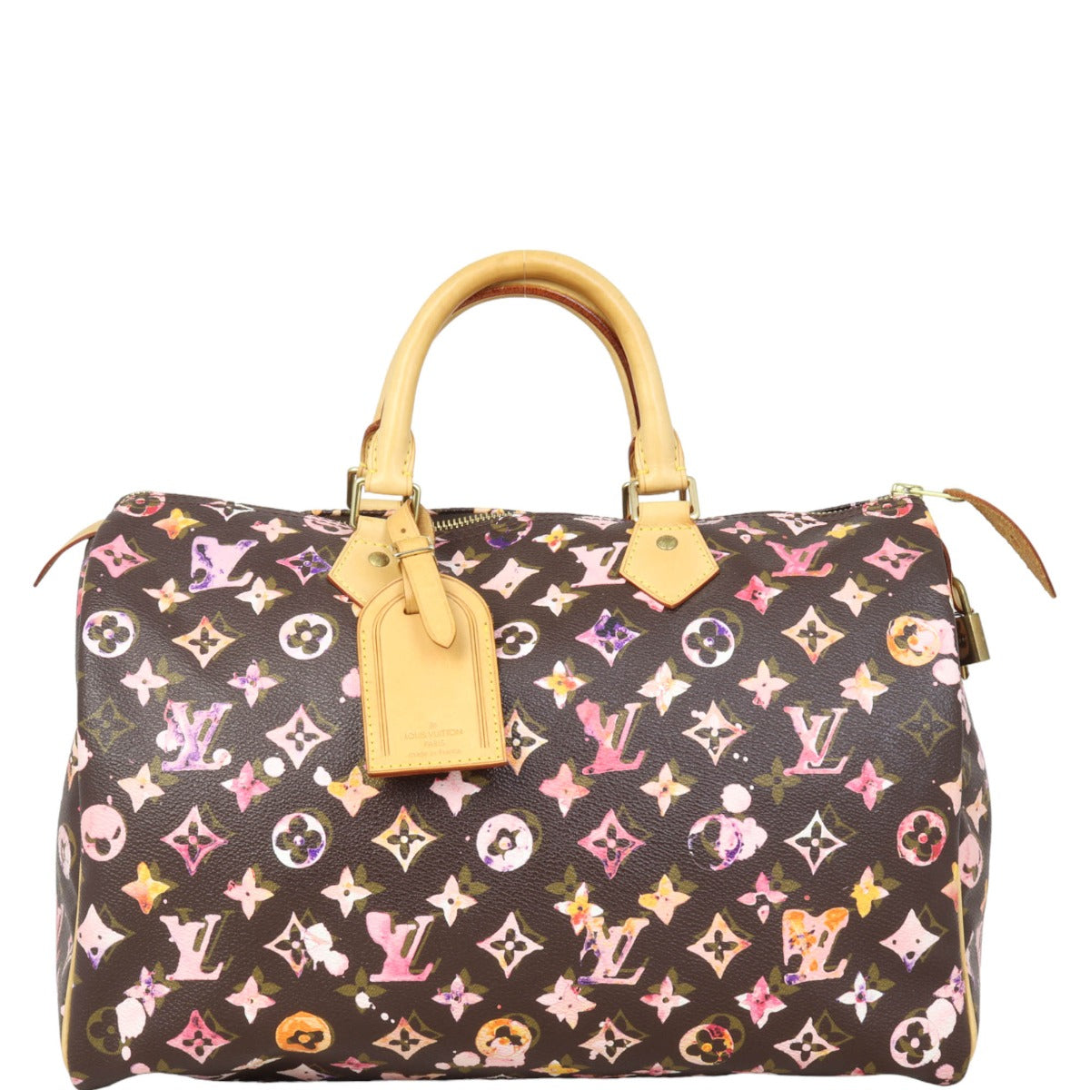 Louis Vuitton Speedy 35 Monogram Watercolor Aquarelle