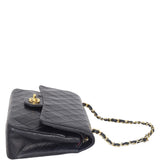 Chanel Classic Double Flap Medium | Black Vintage Lambskin