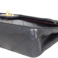 Chanel Classic Double Flap Medium | Black Vintage Lambskin