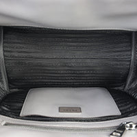 Prada Tassel Twin Pocket Calfskin Tote Small