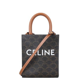 Celine Triomphe Vertical Cabas Tote Mini