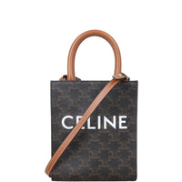Celine Triomphe Vertical Cabas Tote Mini