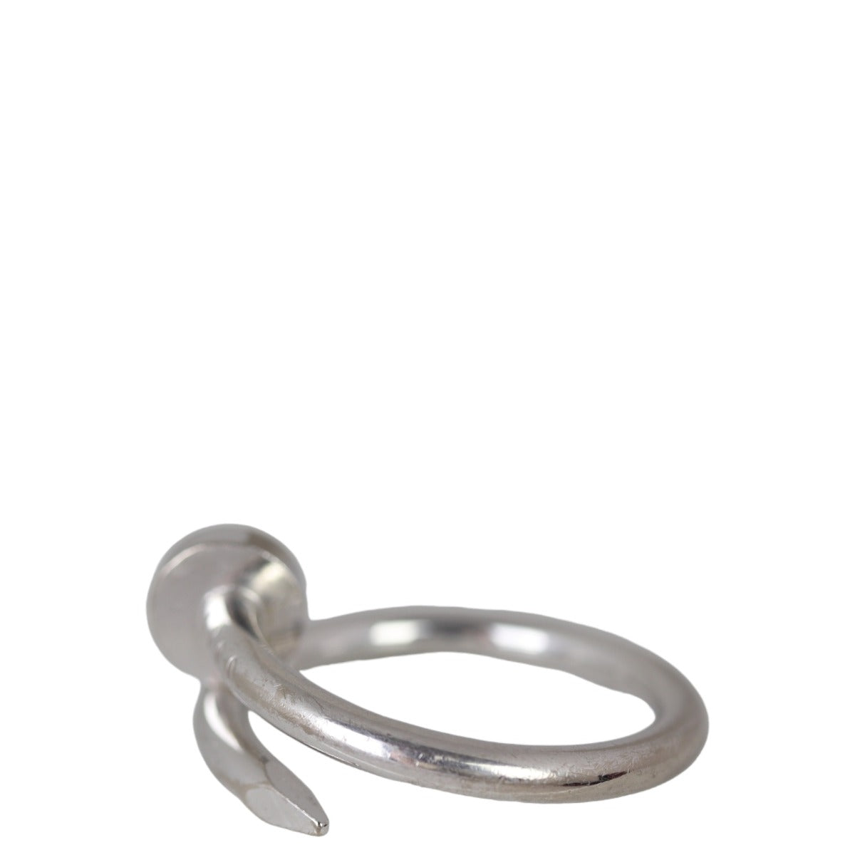 Cartier Juste un Clou 18k White Gold Ring