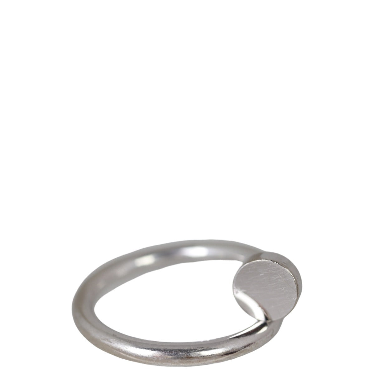 Cartier Juste un Clou 18k White Gold Ring