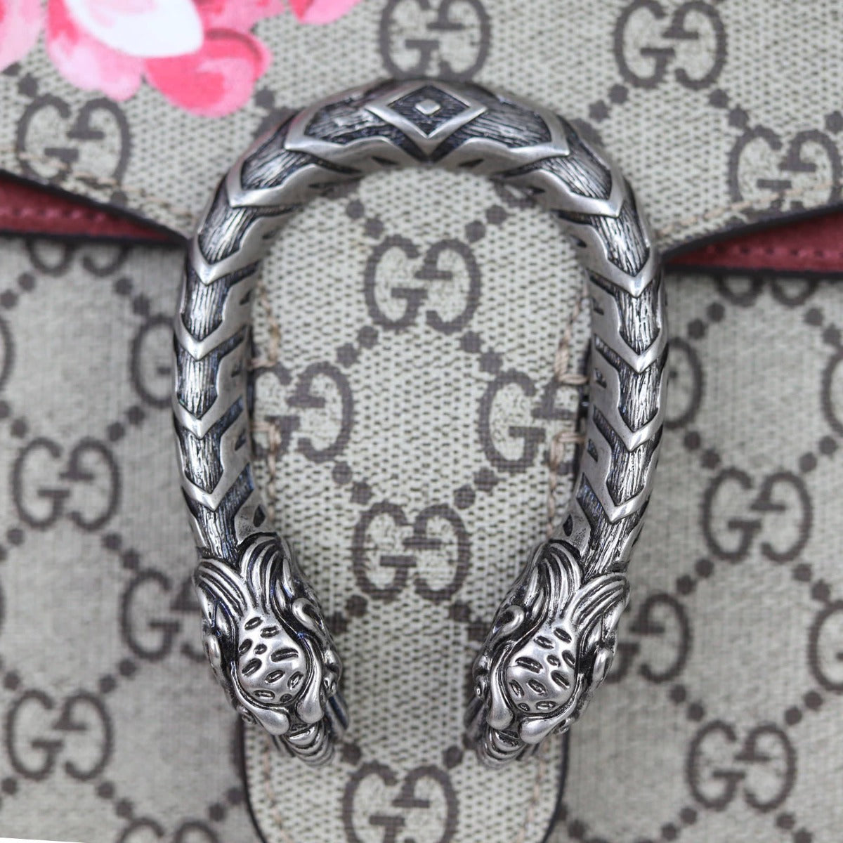 Gucci Dionysus GG Blooms Small Shoulder Bag Hardware