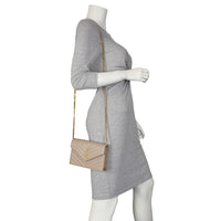 Saint Laurent Cassandre Envelope Chain Wallet