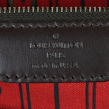 Louis Vuitton Neverfull GM Damier Ebene Interior Stamp