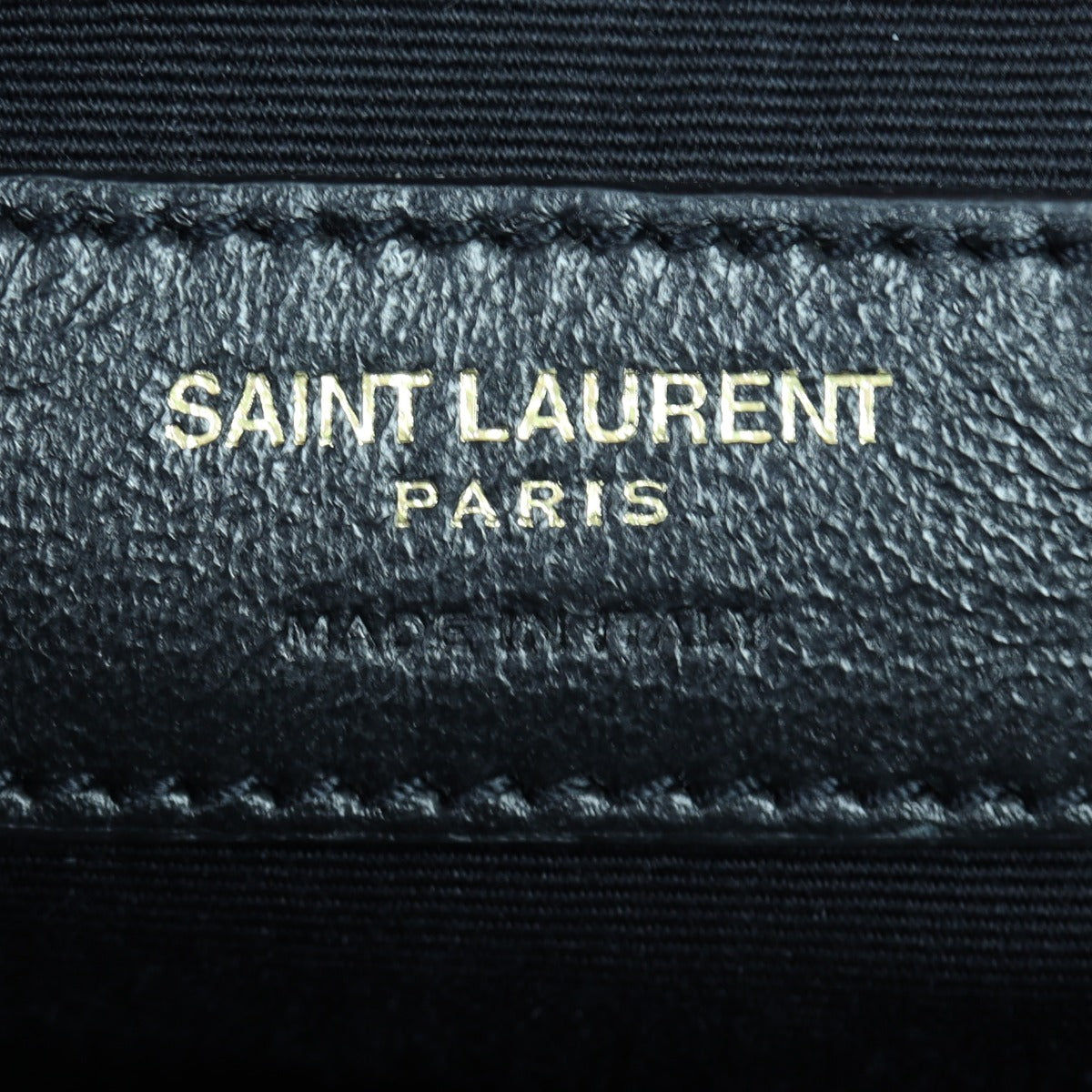 Saint Laurent Lou Camera Bag Interior Stamp