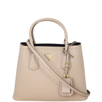 Prada Saffiano Cuir Double Bag Small