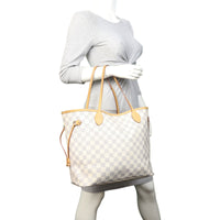 Louis Vuitton Neverfull MM Damier Azur